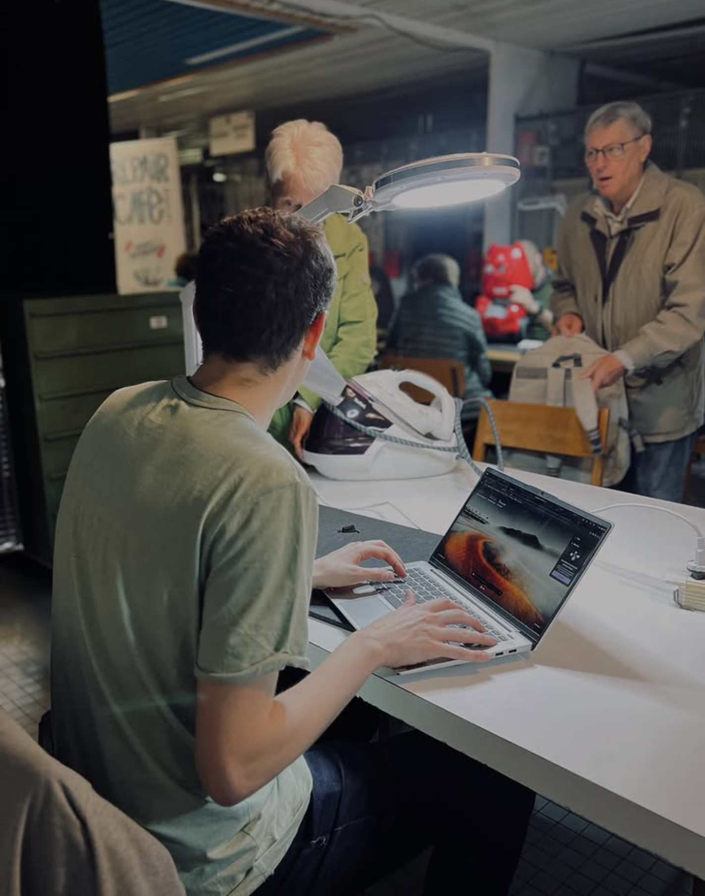 Impression aus dem Repair Café 2